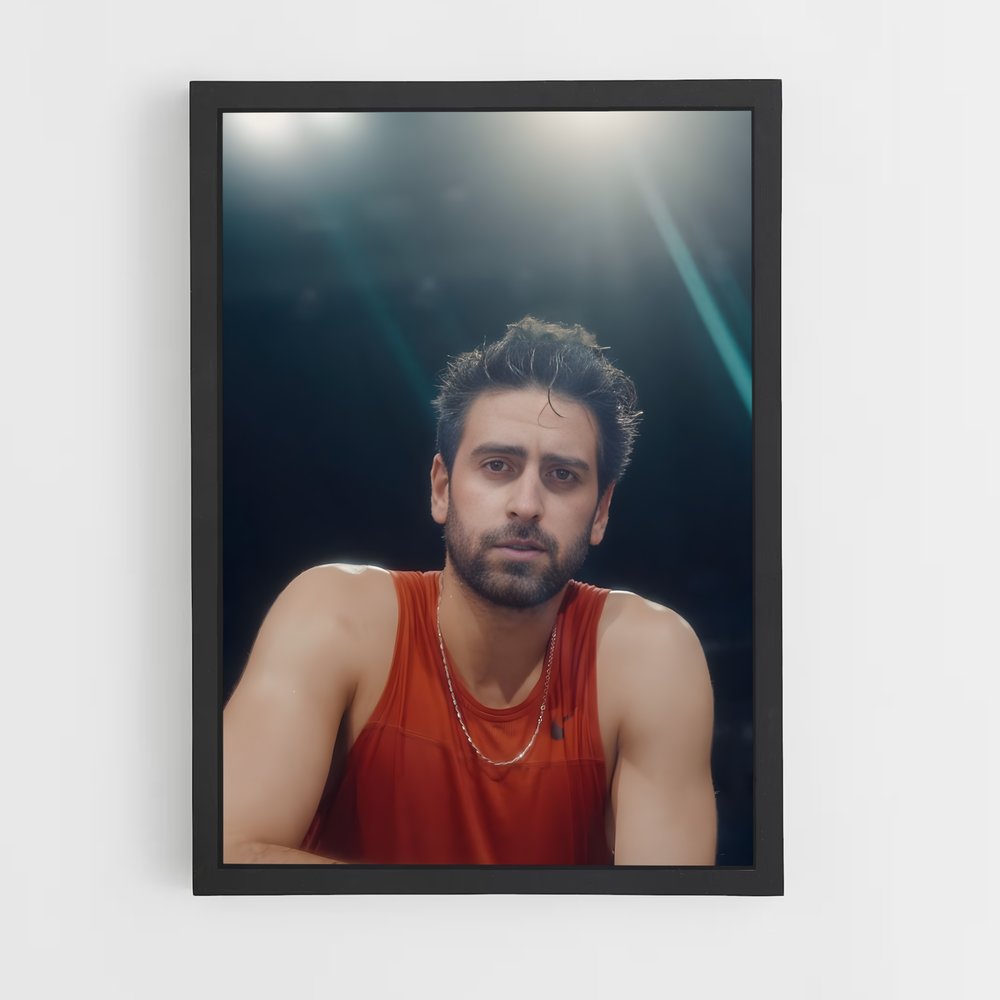 Poster Bench Time – affiche Basketball (vue 2)